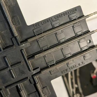 Vintage Lionel O Gauge Electric Railroad Track and Marx Manual Switches