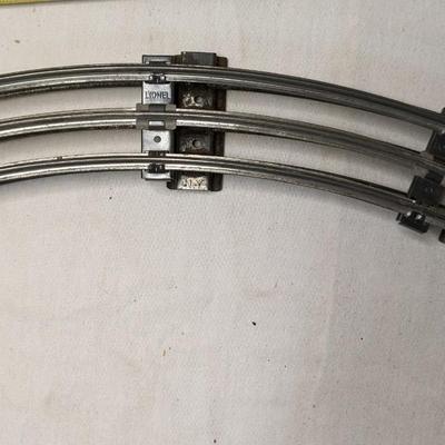 Vintage Lionel O Gauge Electric Railroad Track and Marx Manual Switches