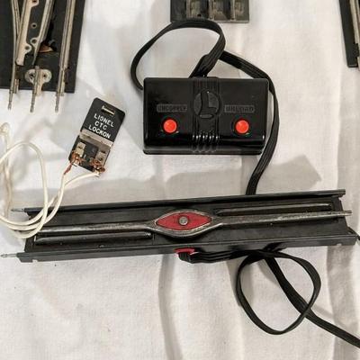 Vintage Lionel O Gauge Electric Railroad Track and Marx Manual Switches