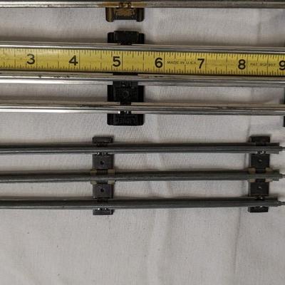Vintage Lionel O Gauge Electric Railroad Track and Marx Manual Switches