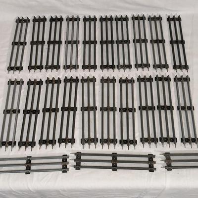 Vintage Lionel O Gauge Electric Railroad Track and Marx Manual Switches