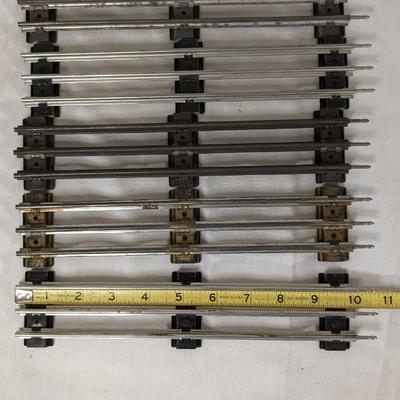 Vintage Lionel O Gauge Electric Railroad Track and Marx Manual Switches