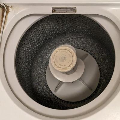 Kenmore Washing Machine and Amana Dryer W/ Contents of Washroom