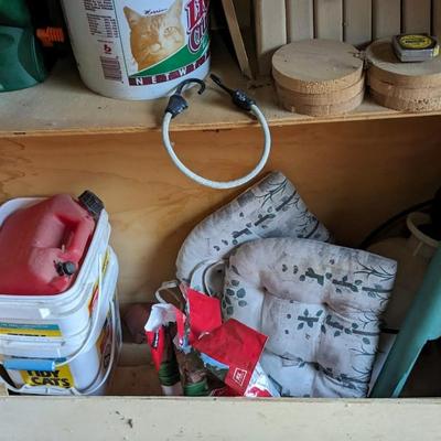 Contents of Shed