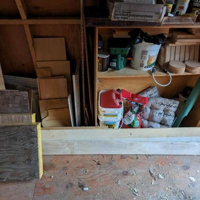 Contents of Shed