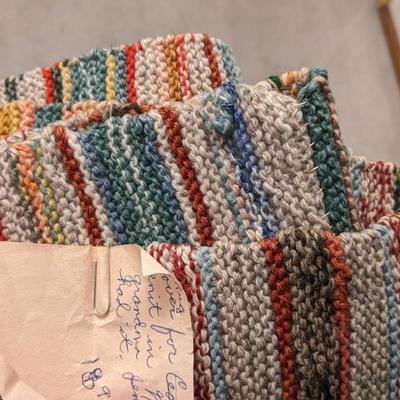 Antique Norwegian Knit Runner