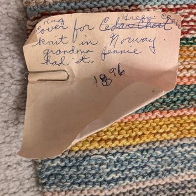 Antique Norwegian Knit Runner
