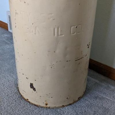 10 Gallon British American Oil Co. Milk Churn