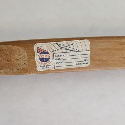 York Archery 60.75" Wooden Bow