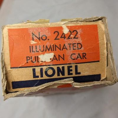 Lionel O Gauge Train Cars and Vintage Switch