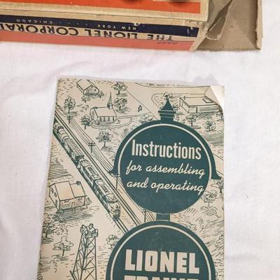 Lionel O Gauge Train Cars and Vintage Switch