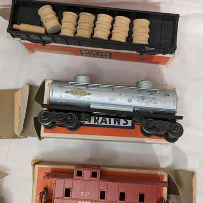 Lionel O Gauge Train Cars and Vintage Switch