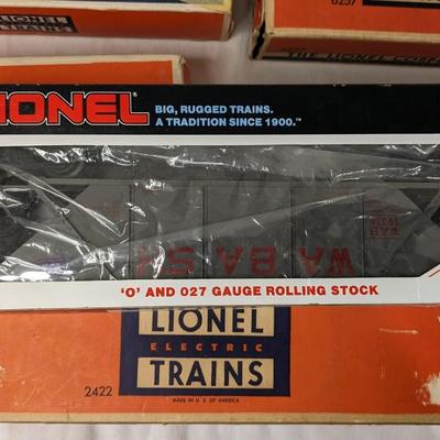 Lionel O Gauge Train Cars and Vintage Switch