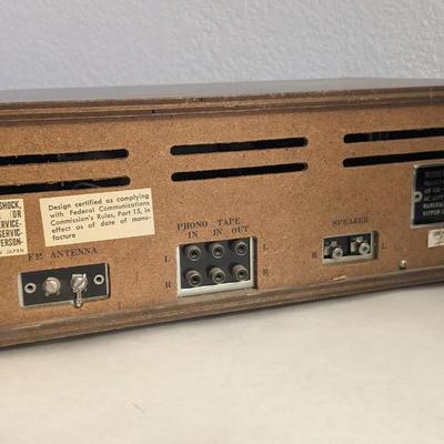 Denon MX 990A Solid State Radio and Speakers