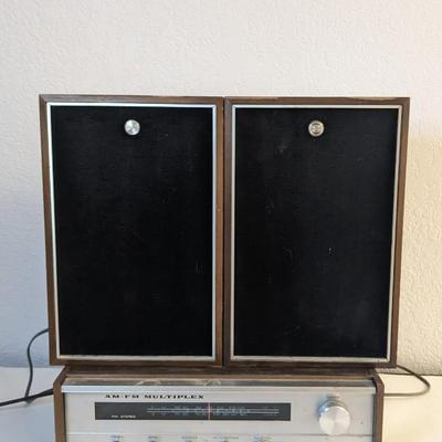 Denon MX 990A Solid State Radio and Speakers