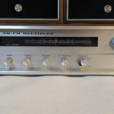 Denon MX 990A Solid State Radio and Speakers