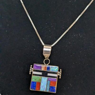 Sterling Hopi Necklace