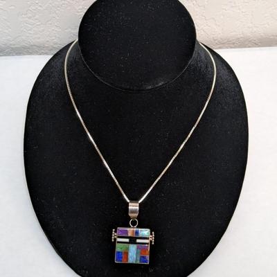 Sterling Hopi Necklace