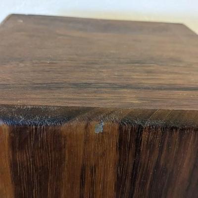 Antique Wood and Glass Tabletop Curio