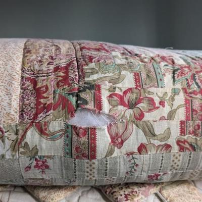Queen Size Cottage Garden Patchwork Quilt