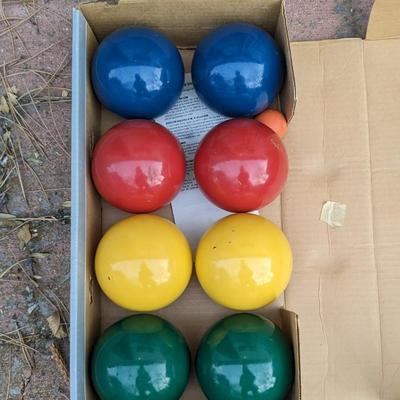 Croquet and Bocce