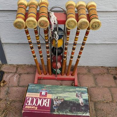 Croquet and Bocce