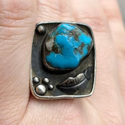 Men's Turquoise Ring