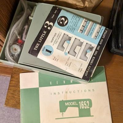 Sears Sewing Machine and Table