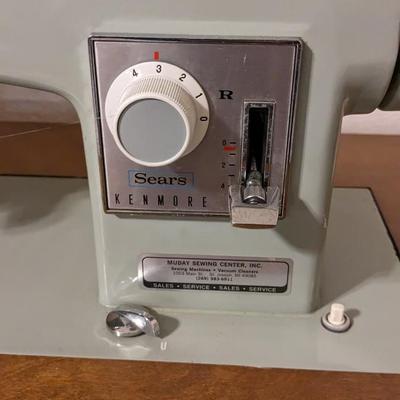 Sears Sewing Machine and Table