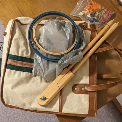 Sears Sewing Machine and Table