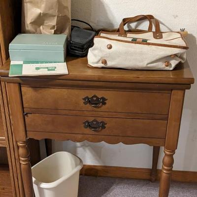 Sears Sewing Machine and Table