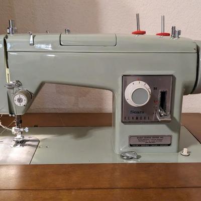 Sears Sewing Machine and Table