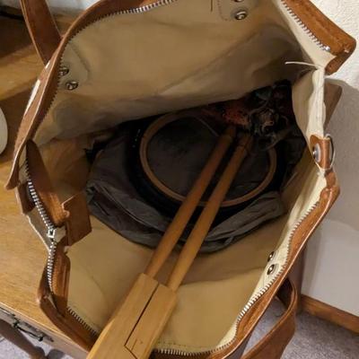 Sears Sewing Machine and Table