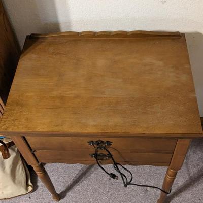 Sears Sewing Machine and Table