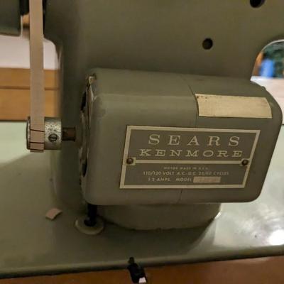Sears Sewing Machine and Table