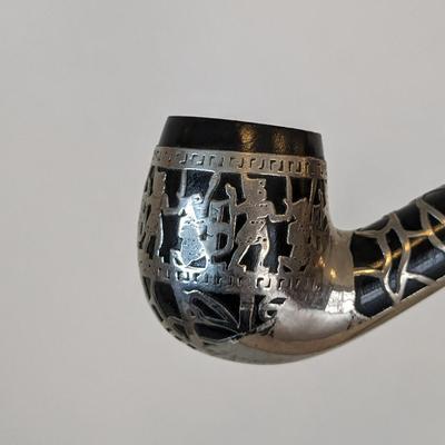 Medico Sterling Aztec Overlay Pipe