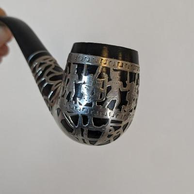 Medico Sterling Aztec Overlay Pipe