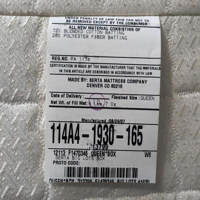 Queen Size Serta Courtland Bed and Frame