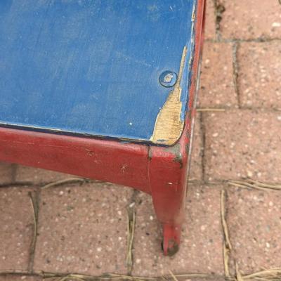 Vintage Babee Tenda Wood Frame Safety Chair and Tot Chair