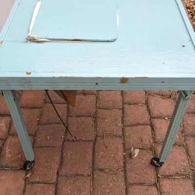 Vintage Babee Tenda Wood Frame Safety Chair and Tot Chair