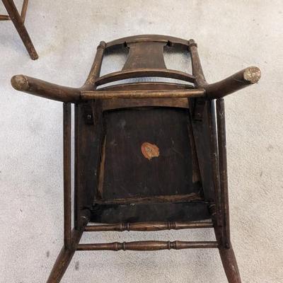 Antique Crocker Chair and Mate