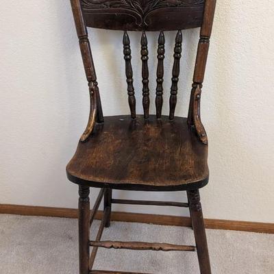 Antique Crocker Chair and Mate