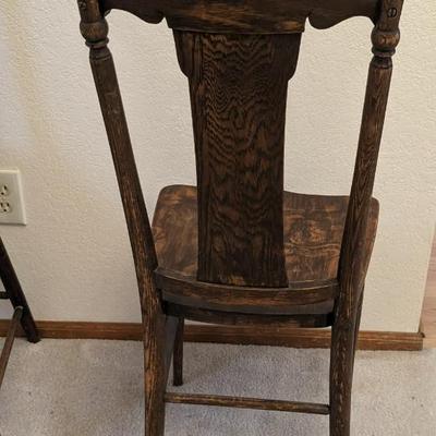 Antique Crocker Chair and Mate