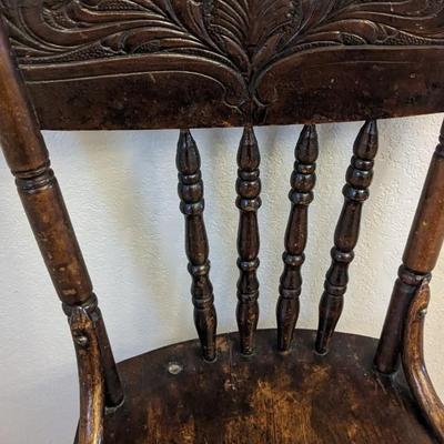 Antique Crocker Chair and Mate