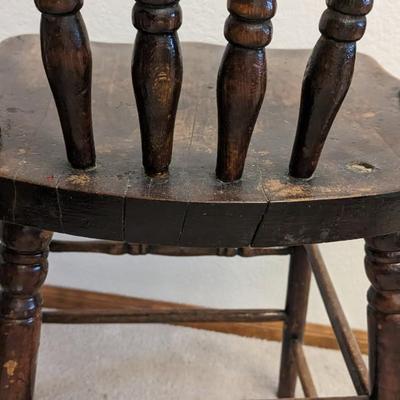 Antique Crocker Chair and Mate