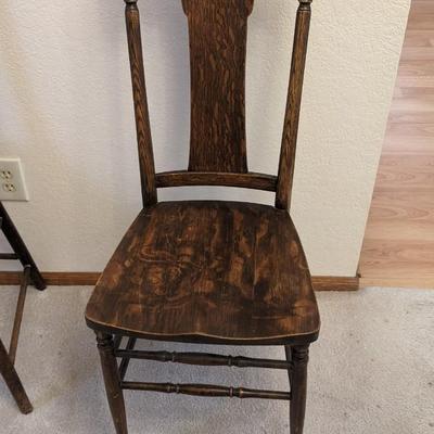 Antique Crocker Chair and Mate