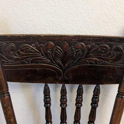 Antique Crocker Chair and Mate