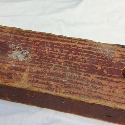 Antique Unmarked Wood Planes and Sands Wood Level