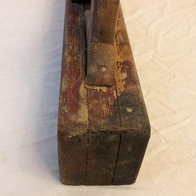 Antique Unmarked Wood Planes and Sands Wood Level