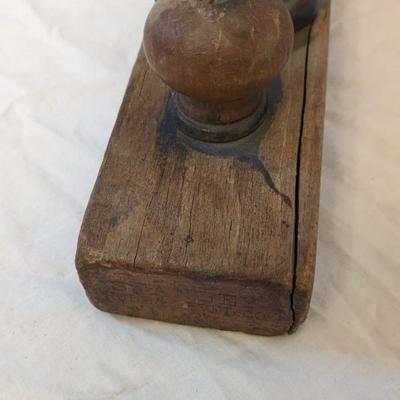 Antique Unmarked Wood Planes and Sands Wood Level